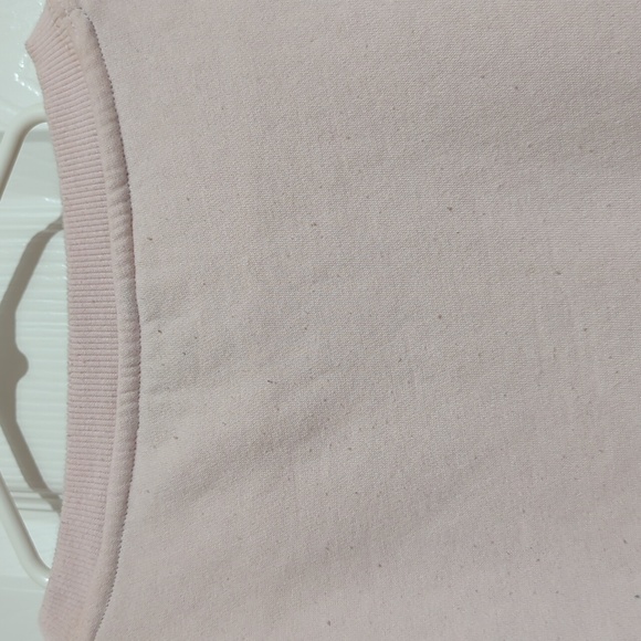 Tommy Hilfiger Women's Crew Neck Fleece Sweatshirt, Pale Pink, Size M - Picture 5 of 15